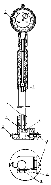 内径百分表的使用方法及工作原理