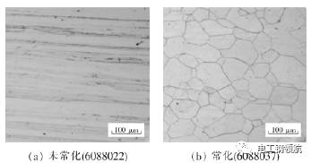 图 1 未常化与常化后钢卷的金相组织.jpg