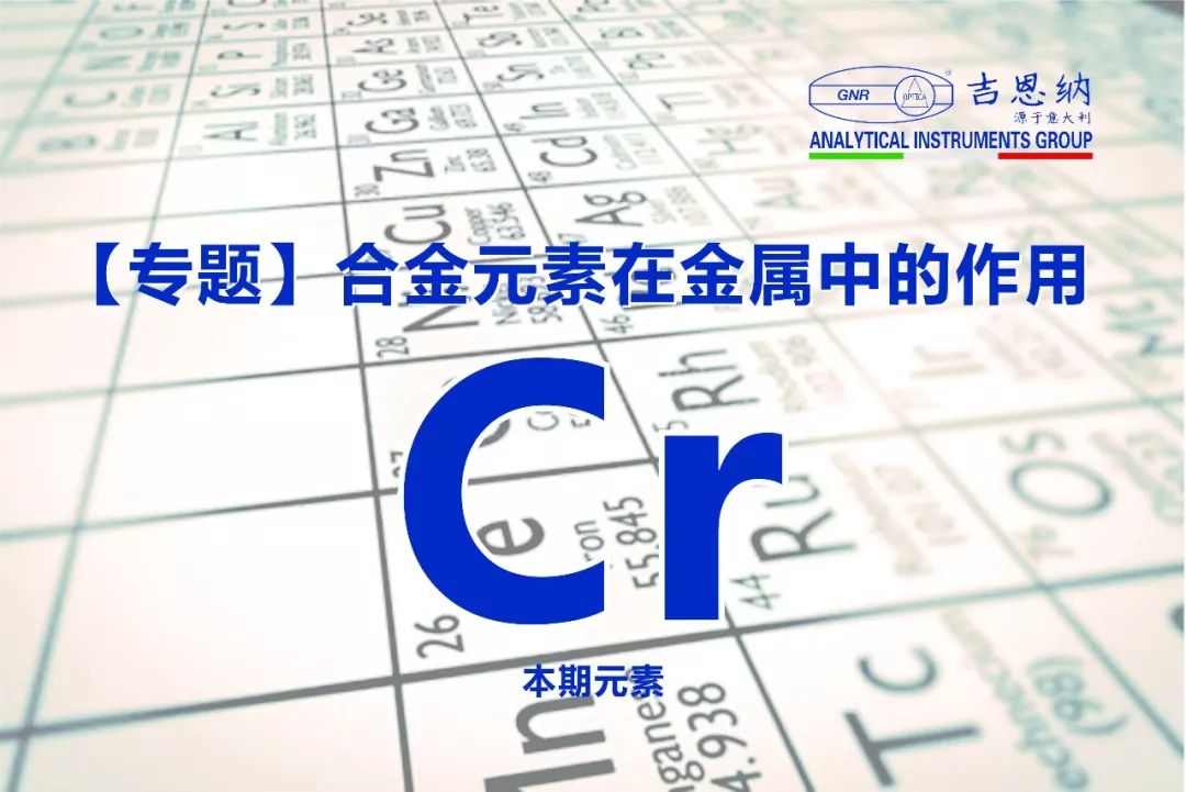 合金元素铬在钢中的作用(Cr)